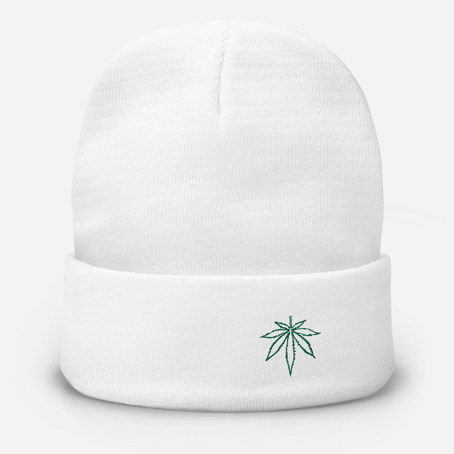 Trippy Weed - Embroidered Beanie