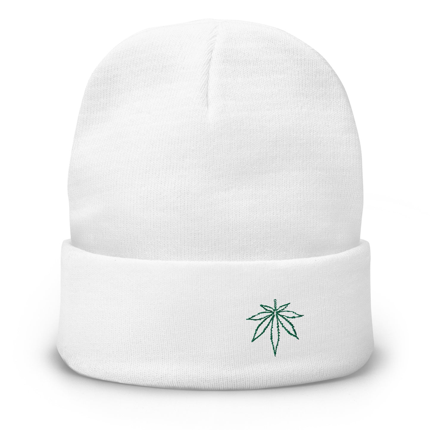 Trippy Weed - Embroidered Beanie