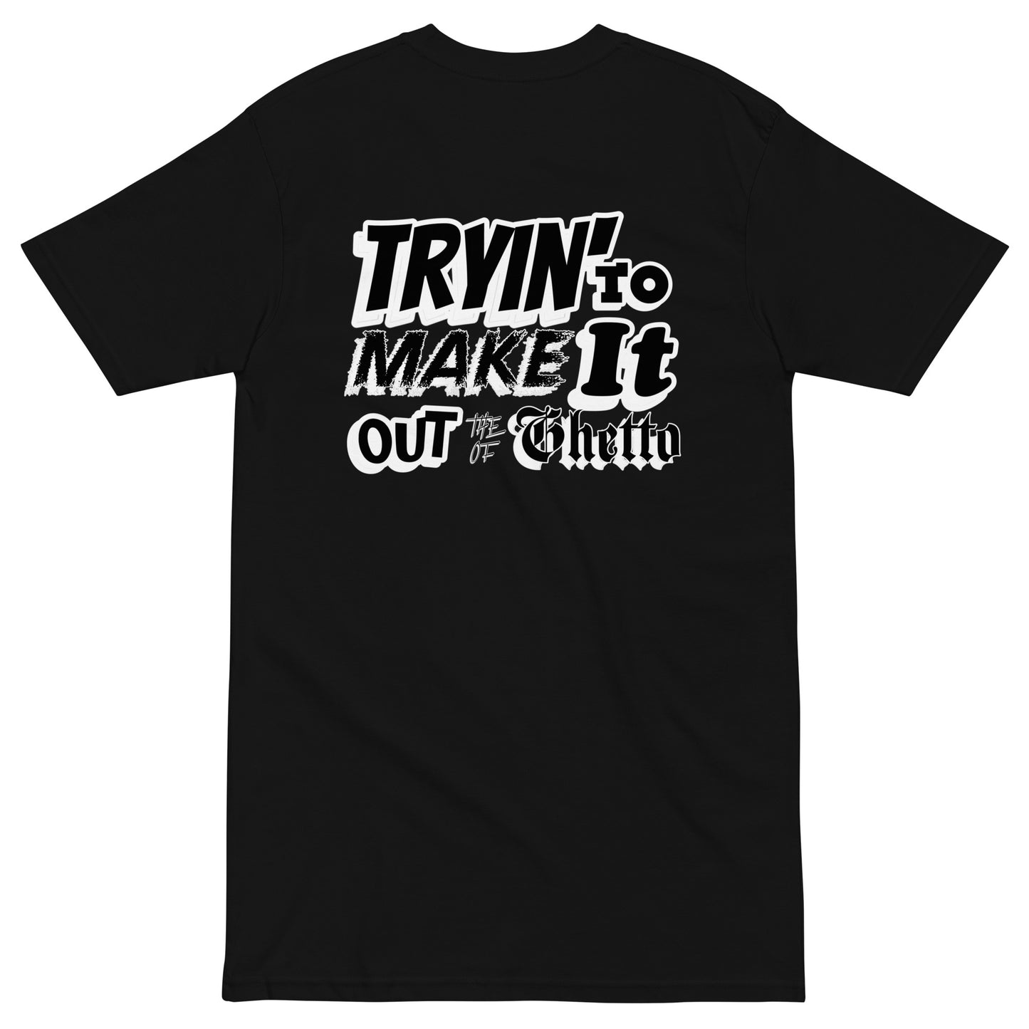 Out of the Ghetto - Black Tee